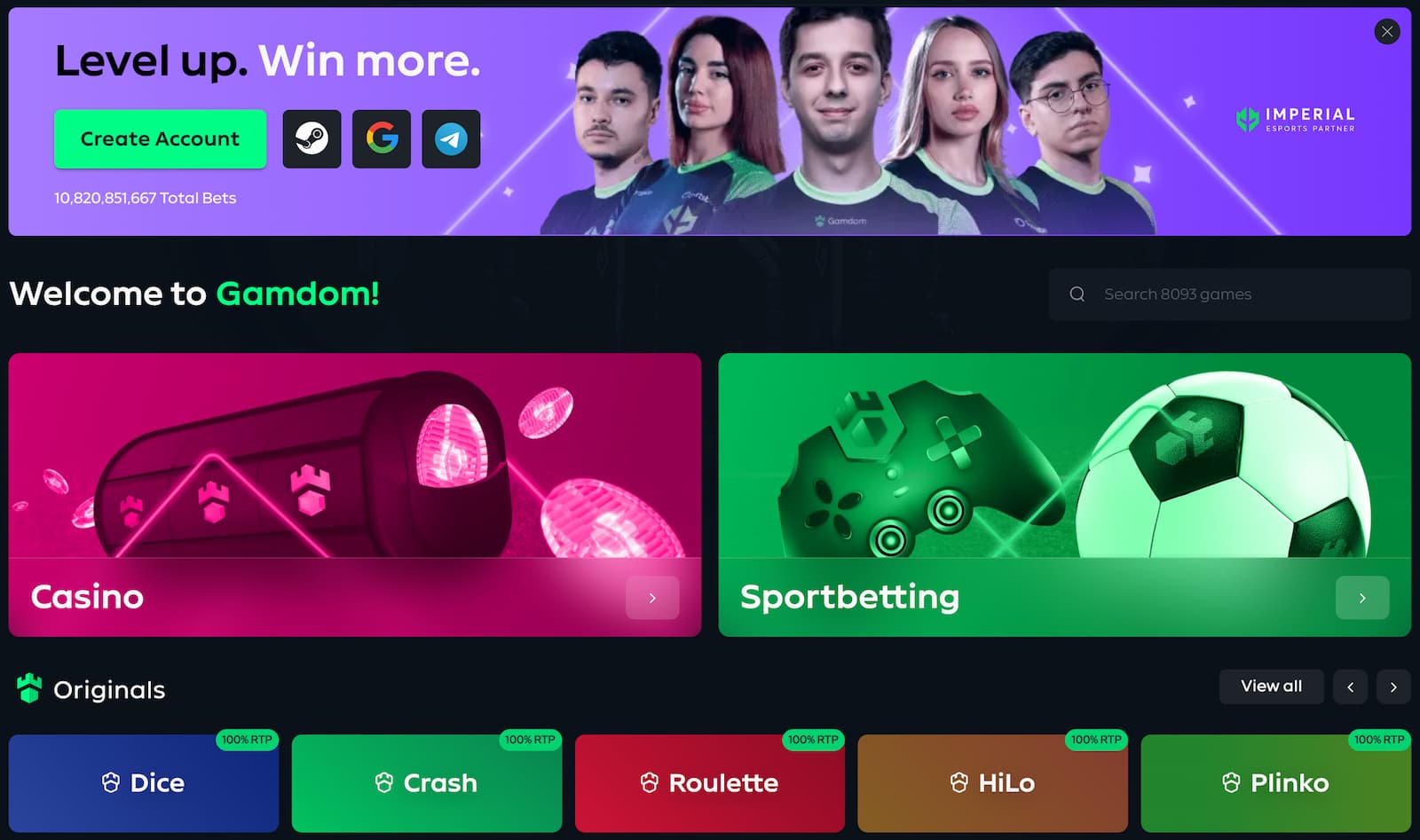 Gamdom Casino